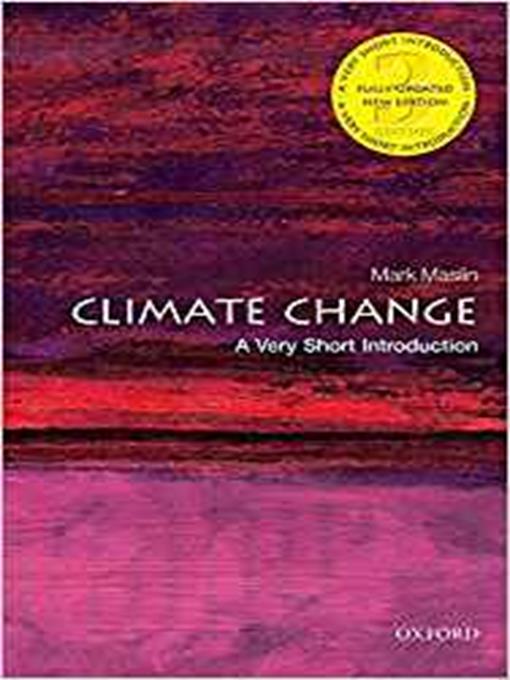 Title details for Climate Change: A Very Short Introduction by Mark Maslin - Available